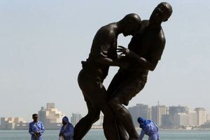 Qatar: Exhibirá la estatua del cabezazo de Zidane a Materazzi en el Museo del Deporte