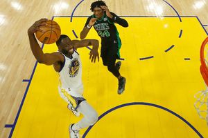 Golden State: Draymond Green trolleó a los Celtics tras título de la NBA