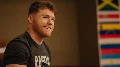 Canelo Álvarez: Agrupación mexicana tocó en vivo durante el entrenamiento del tapatío