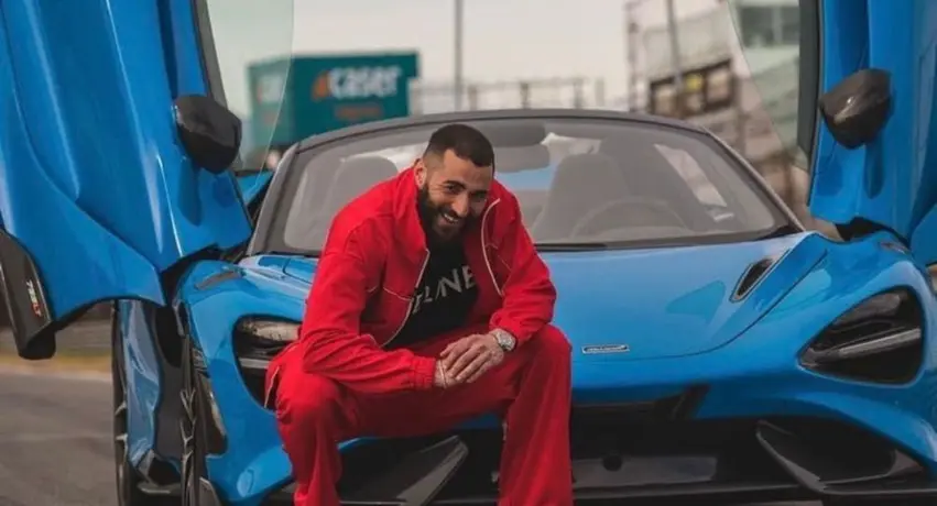 Karim Benzema: Sorprendió con sus habilidades al volante en el Circuito de Jarama