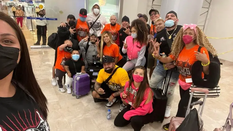 Cibernético, Shocker y otros luchadores sufrieron explosión de turbina durante un vuelo