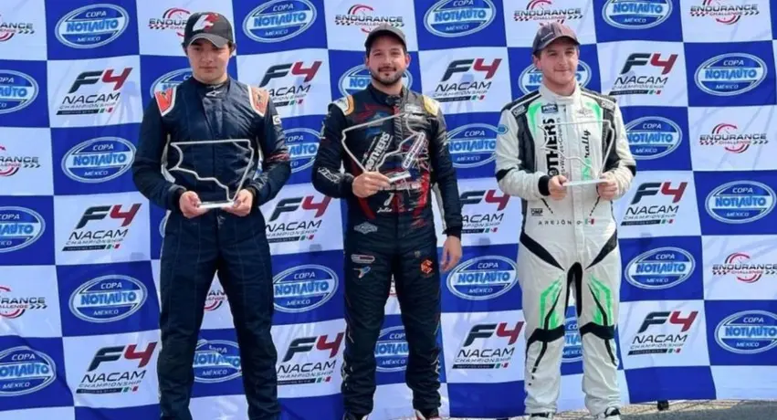 Rodrigo y Julio Rejón, con resultados opuestos en el Endurance Challenge y F4 NACAM