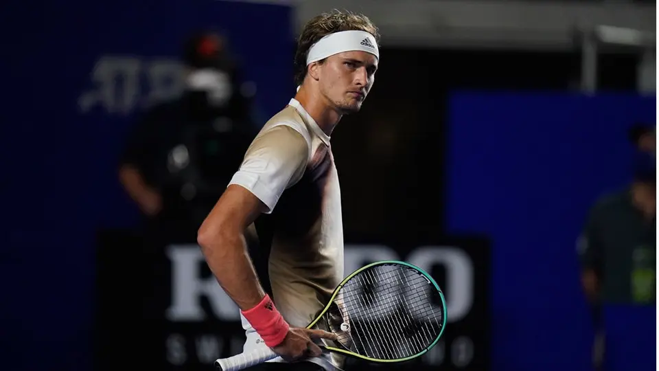 Zverev, descalificado del Abierto Mexicano por golpear silla del juez