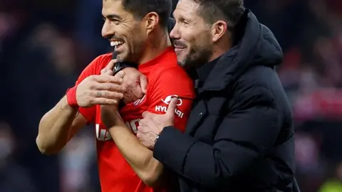 Diego Simeone: 'Soy un agradecido a Luis Suárez y será titular'