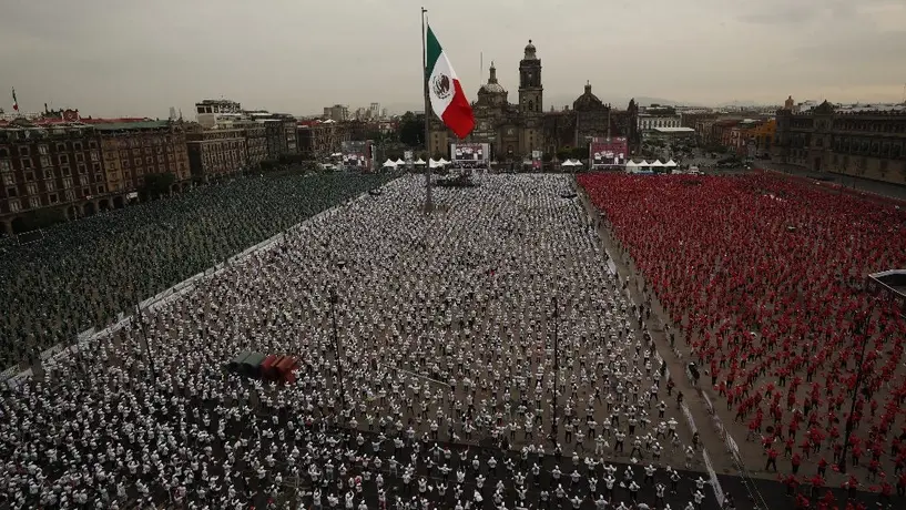 Reos de penales participaron en Clase Masiva de Box en la CDMX