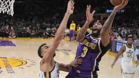 NBA: Anthony Davis será baja de Lakers por cuatro semanas
