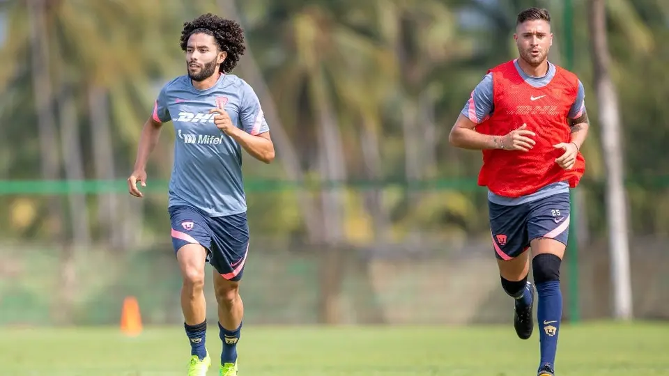 Pumas: Palermo Ortiz y Chino Huerta, descartados para el partido vs Xolos en la J1