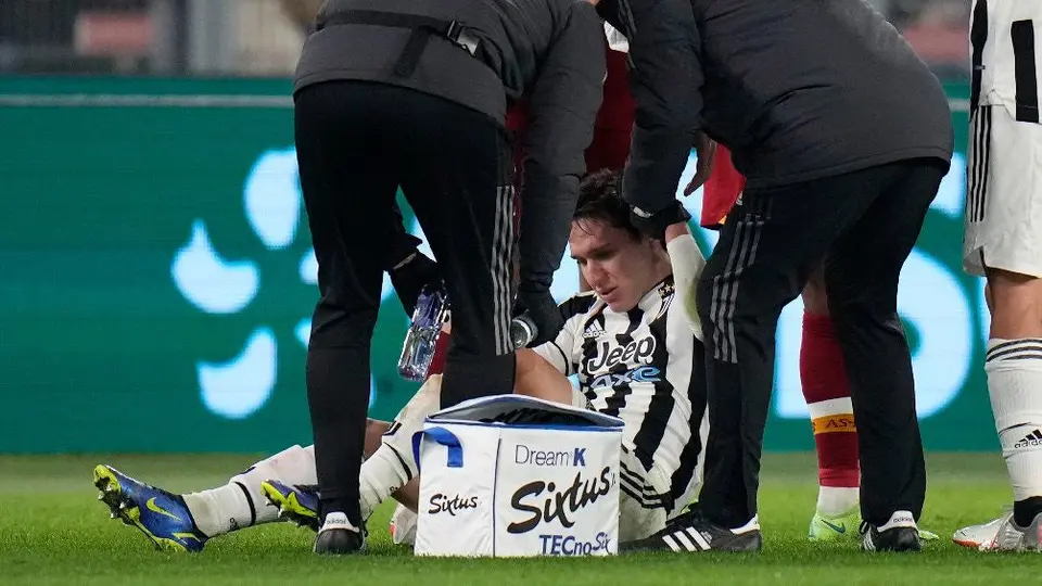 Federico Chiesa, siete meses de baja tras operación del ligamento cruzado de rodilla izquierda