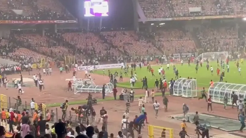 Qatar 2022: Aficionados de Nigeria hicieron disturbios en el estadio tras quedar fuera del Mundial