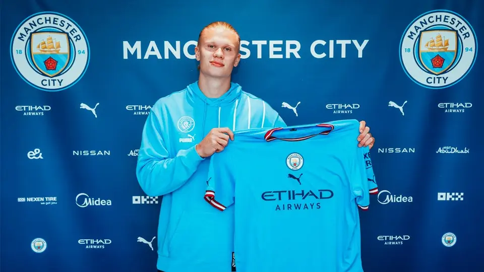 Erling Haaland: Manchester City presentó a su nuevo 'Killer' noruego