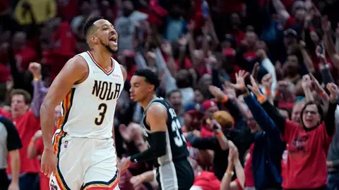 NBA: CJ McCollum comandó victoria de Pelicans para eliminar a los Spurs