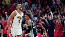 NBA: CJ McCollum comandó victoria de Pelicans para eliminar a los Spurs