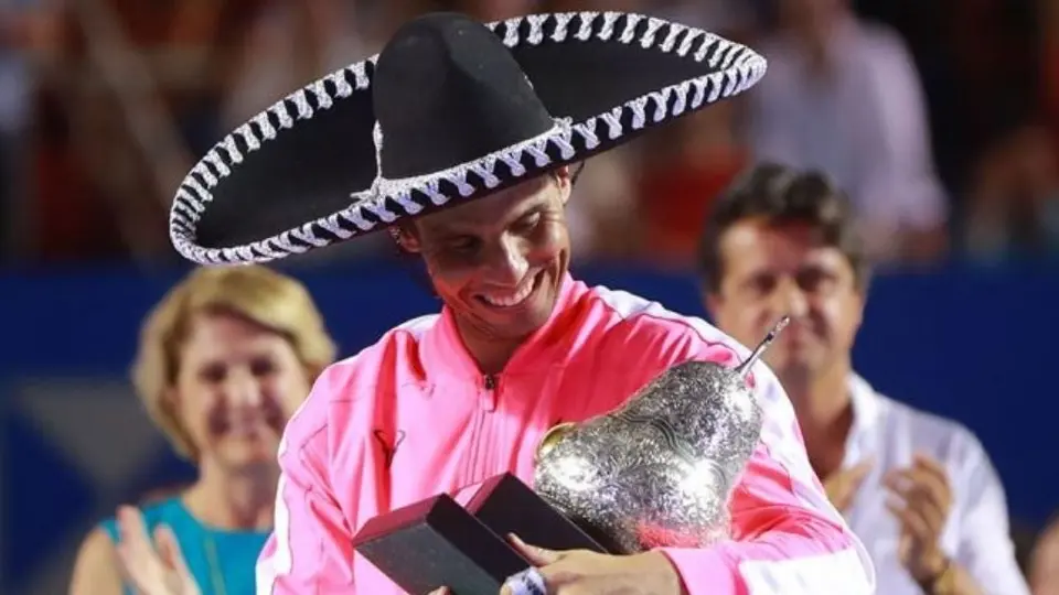 Rafa Nadal: Llegó a Acapulco para Abierto Mexicano de Tenis