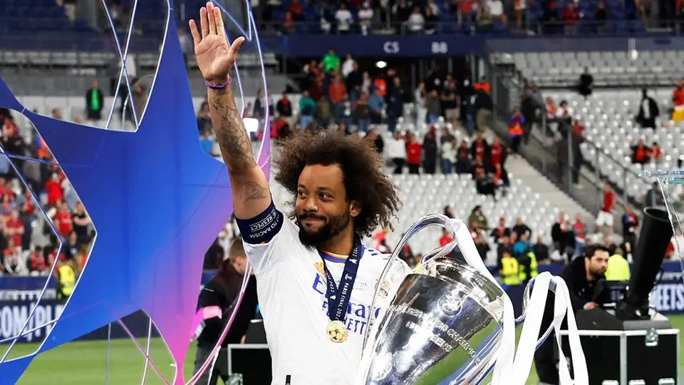 Marcelo se despidió del Real Madrid: 'Ha sido mi último partido con los merengues y estoy feliz'