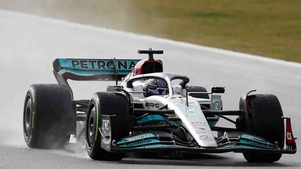 F1: Mercedes modificó el W13 para los pruebas en Bahrein