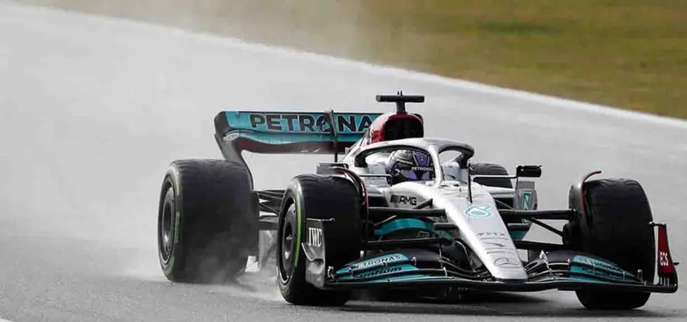 F1: Mercedes modificó el W13 para los pruebas en Bahrein