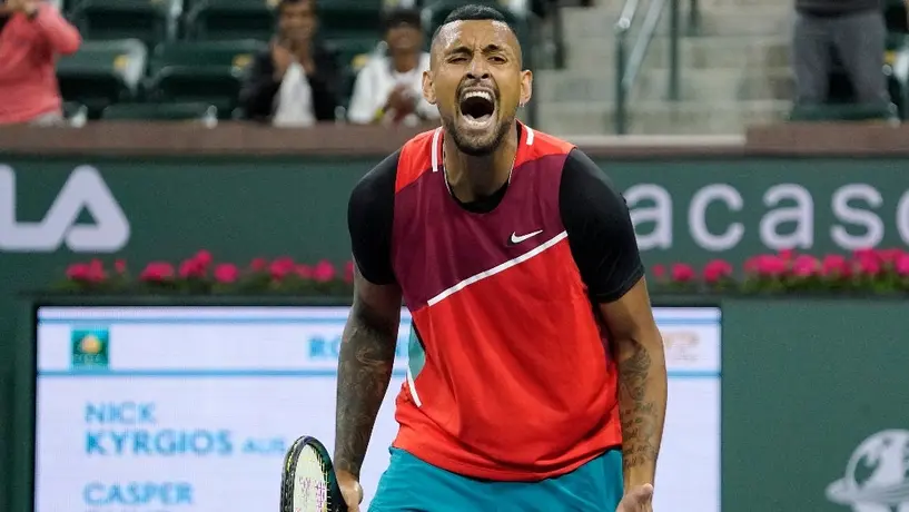 Kyrgios se encaró con fanático y metió a Ben Stiller: ‘¿Le digo a él cómo actuar?