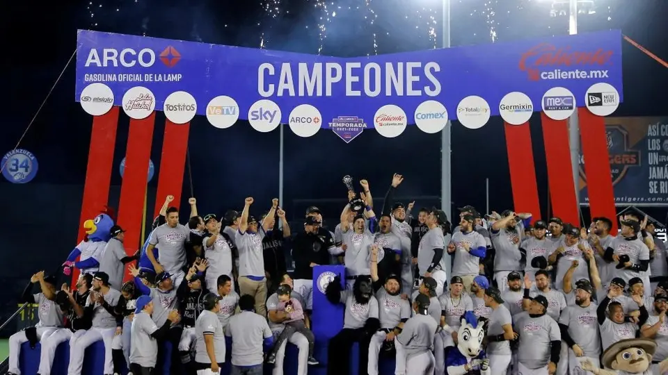 Charros de Jalisco, campeones de la Liga Mexicana del Pacífico tras vencer a Tomateros