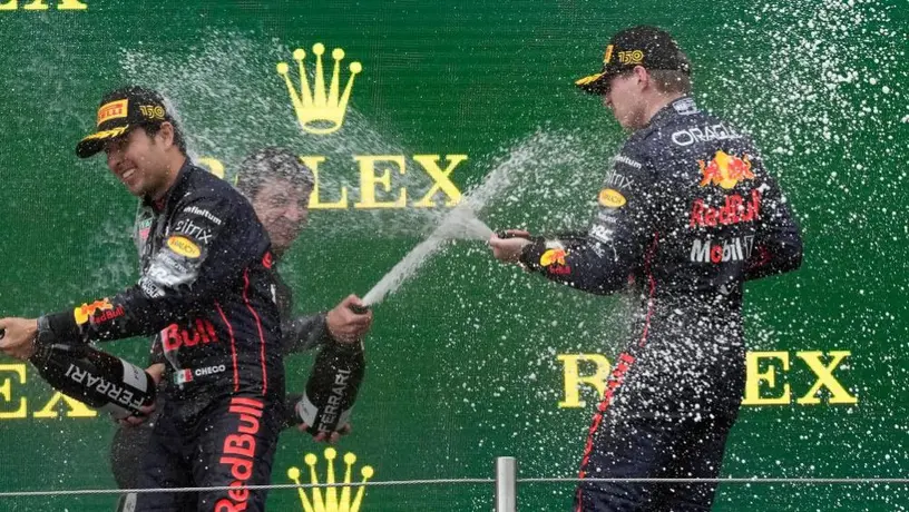 Horner: 'Fue fantástico lo de Checo Pérez, nuestro primer 1-2 desde 2016'