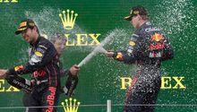 Horner: 'Fue fantástico lo de Checo Pérez, nuestro primer 1-2 desde 2016'