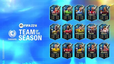 FIFA 22: El Equipo de la Temporada de la comunidad fue revelado