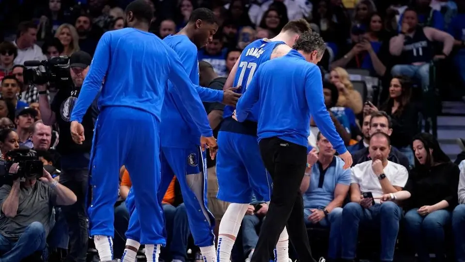 NBA: Luka Doncic y la lesión que lo dejaría fuera de la serie contra el Jazz
