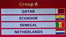 Qatar 2022: Senegal vs Países Bajos será el juego que inaugurará el Mundial