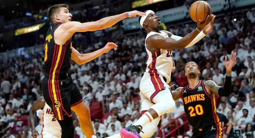 NBA: Miami Heat derrotó a Hawks sin complicaciones en el primer partido de la serie