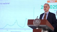 López Gatell: 'Velocidad de contagios de ómicron va a la baja, pero debe tomarse con cautela'