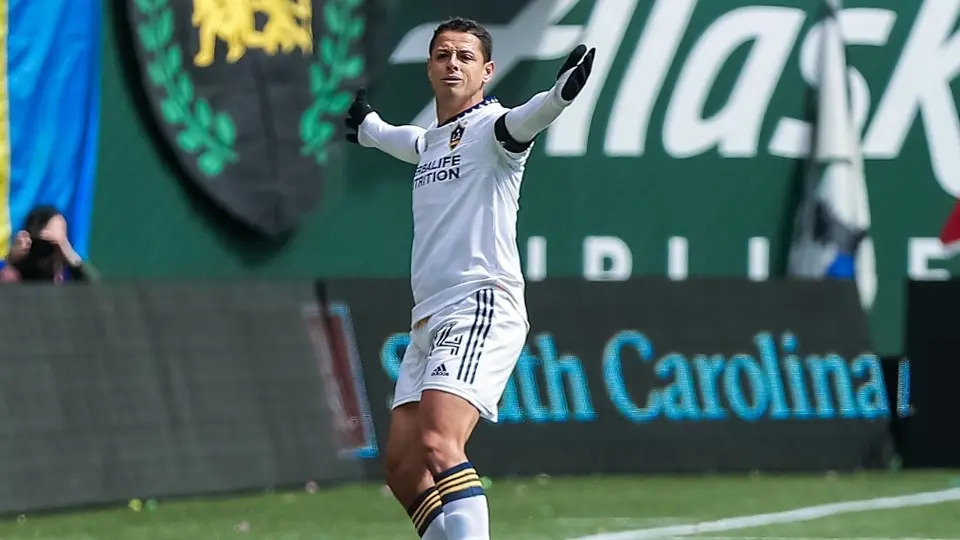 Chicharito Hernández: Marcó doblete en la victoria del Galaxy ante Timbers