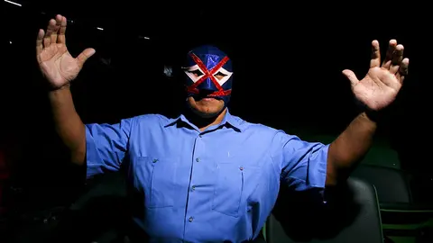 Villano IV previo a la Ruleta de la Muerte: 'No pienso perder mi máscara, me la llevo a la tumba'