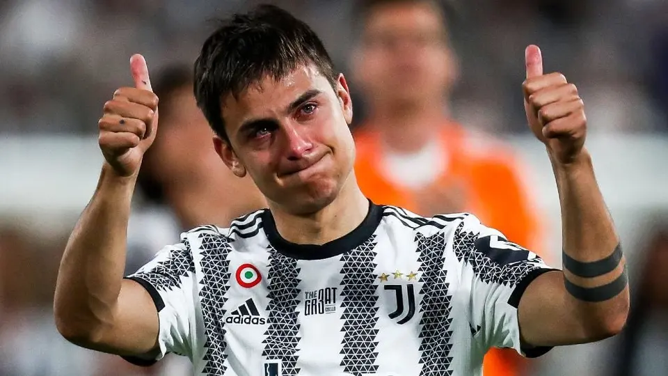Juventus: Paulo Dybala rompió en llanto durante su despedida de la Vecchia Signora