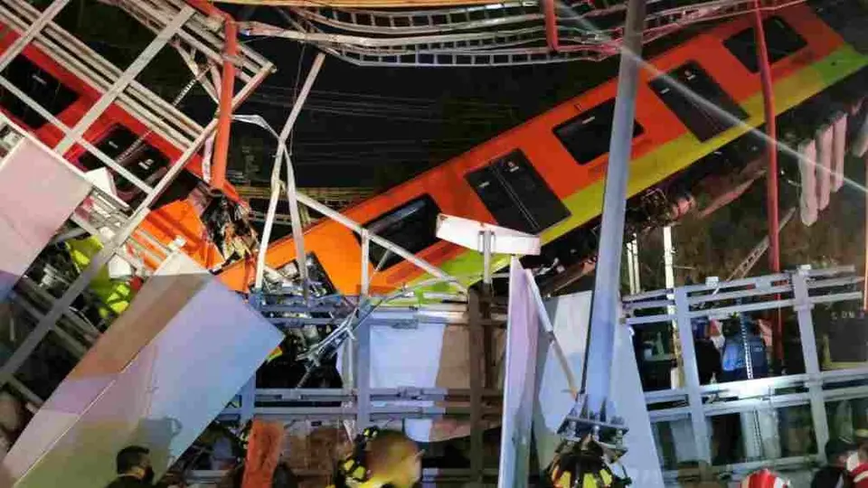 CDMX: Hallaron 21 grietas en tramo elevado de la Línea 12 del metro