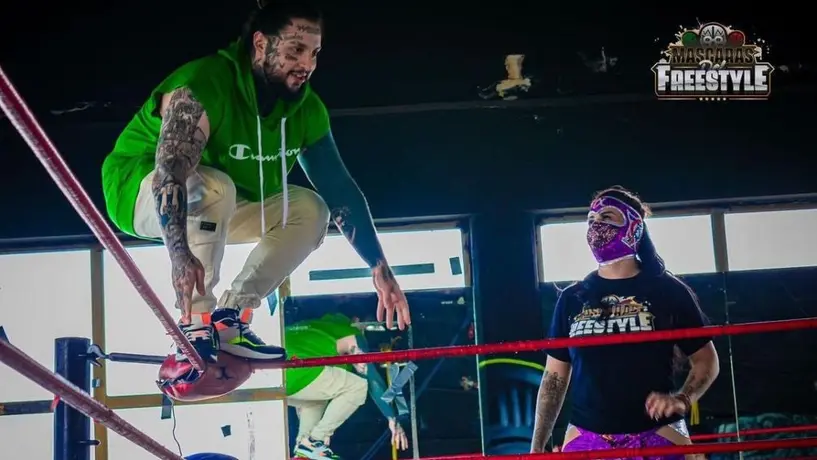 Máscaras del Freestyle: Una pelea de lucha libre e improvisación a otro nivel