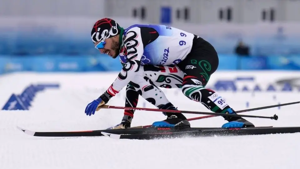 Beijing 2022: Jonathan Soto finalizó en penúltimo lugar en la prueba de esquí de fondo
