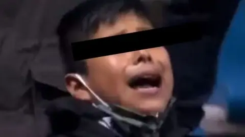 Puebla: Niño viral observó entrenamiento de La Franja