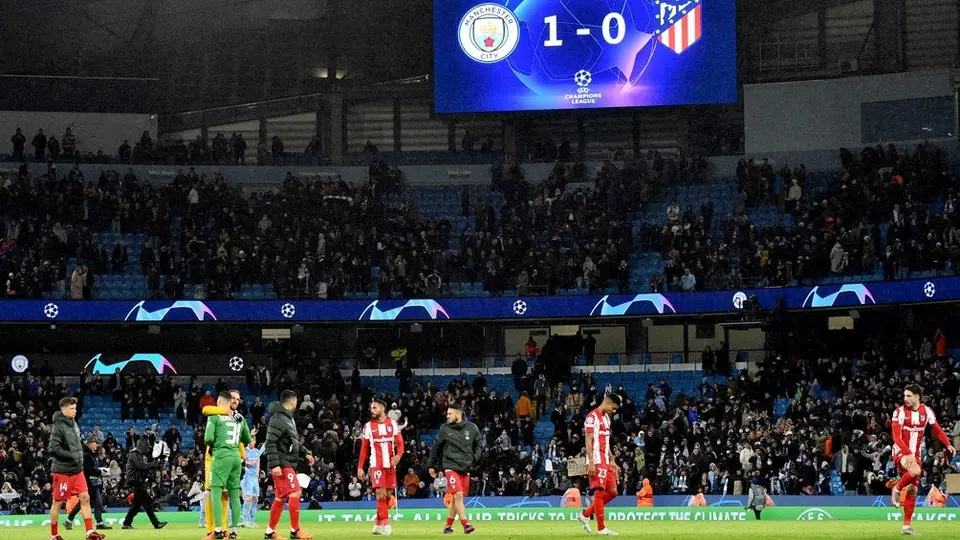 UEFA abrió expediente al Atlético por incidentes ante el Manchester City