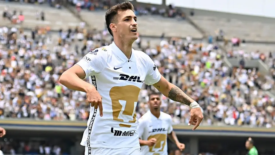 Pumas: Juan Ignacio Dinenno renovó con la UNAM hasta 2024