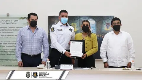 Destaca Evelyn Salgado Pineda labor de Policía Auxiliar de Guerrero