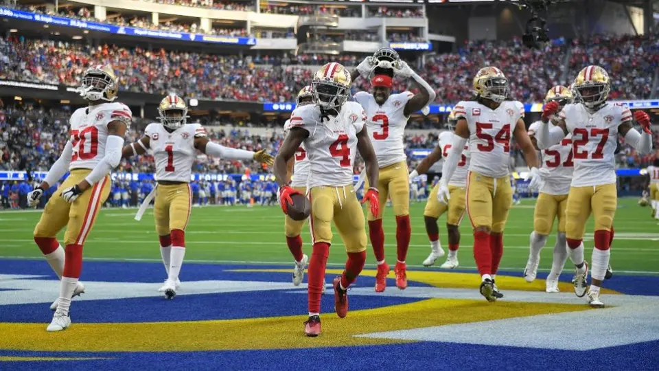 NFL: 49ers vencieron en tiempos extra a Rams y avanzaron a los Playoffs
