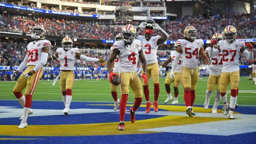 NFL: 49ers vencieron en tiempos extra a Rams y avanzaron a los Playoffs