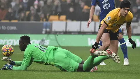 Raúl Jiménez y Wolves firmaron valioso empate ante Chelsea
