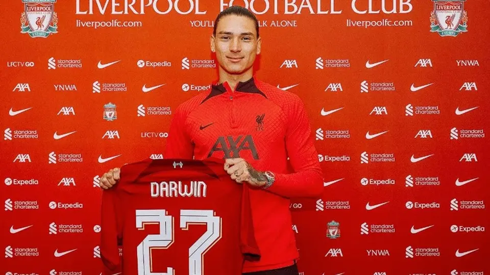 Liverpool confirmó el fichaje de Darwin Núñez, el cual puede ascender a 97 mde