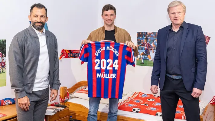 Bayern Munich: Thomas Müller renovó con el club bávaro hasta 2024