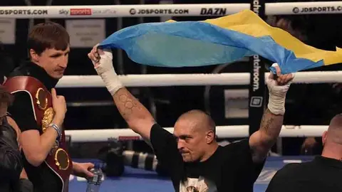 Boxeador ucraniano se enlistó al ejército tras ataques rusos: 'Mi cuerpo y honor son de mi país'