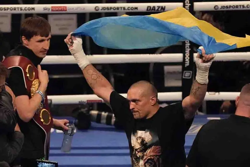 Oleksandr Usyk, boxeador ucraniano | AP