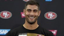 Jimmy Garoppolo: Aficionada pidió conocerlo como regalo de Navidad y el jugador aceptó