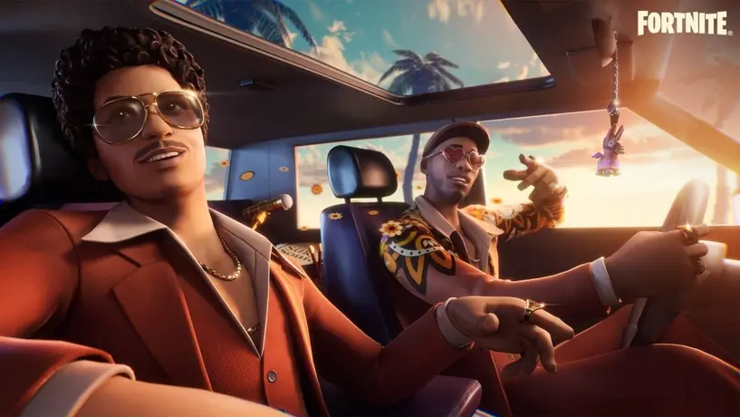 Fortnite: Bruno Mars y Anderson .Paak legarán al famoso battle royale