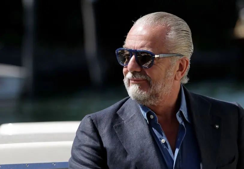 Aurelio De Laurentiis, presidente del Napoli | TWITTER @SoyCalcio_