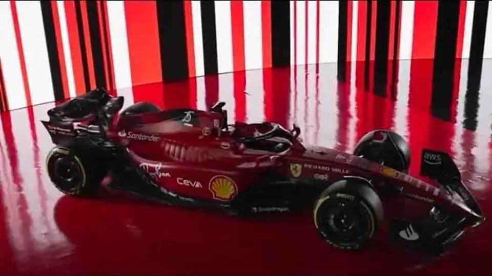 F1: Ferrari presentó el F1-75 para sus 75 años en la Fórmula 1
